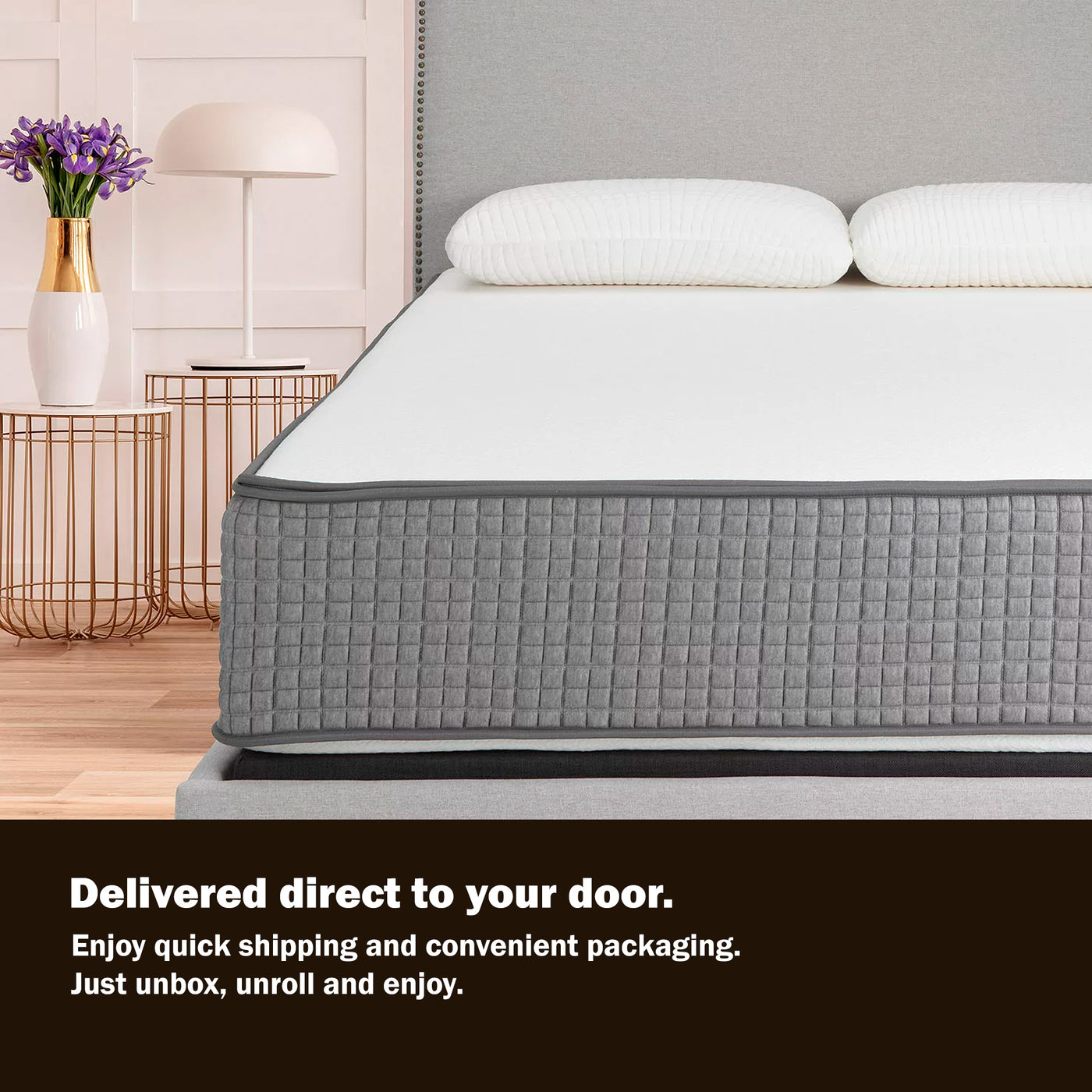 Flippable memory store foam mattress